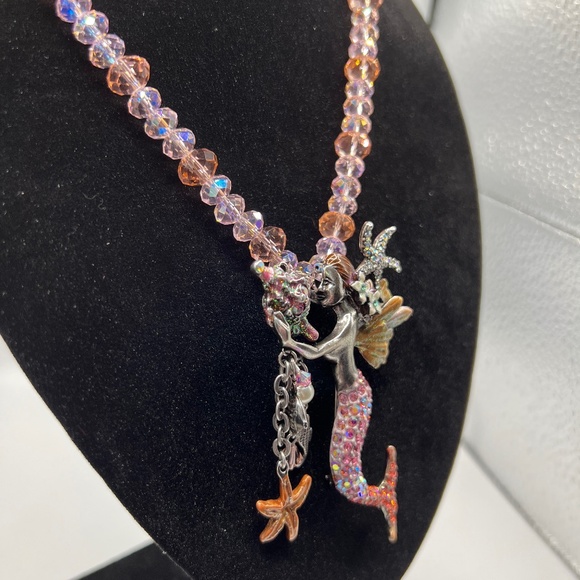 Kirks Folly Mermaid Pin/Enhancer and Necklace - Picture 6 of 11